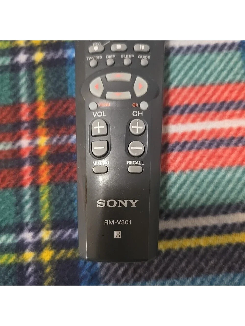 SONY RM-V301 TV VCR DVD VCR UNIVERSAL REMOTE CONTROL, 10505, D-1700, RMV301 OEM